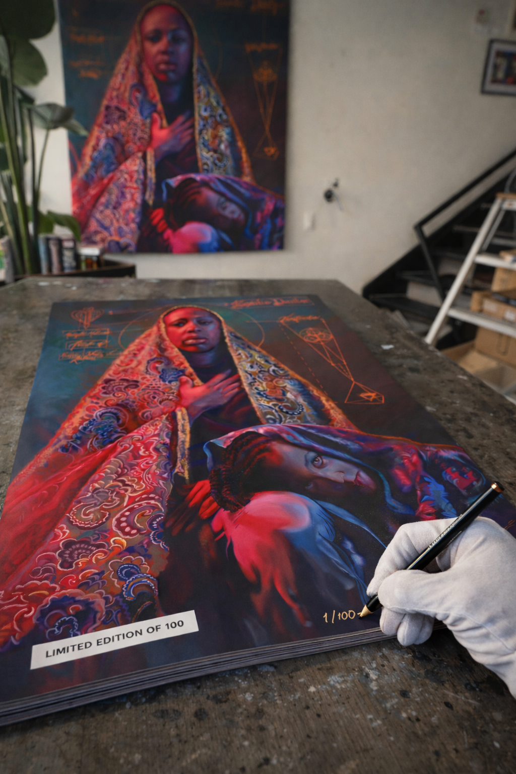 "The Black Madonna" Exclusive Limited Edition