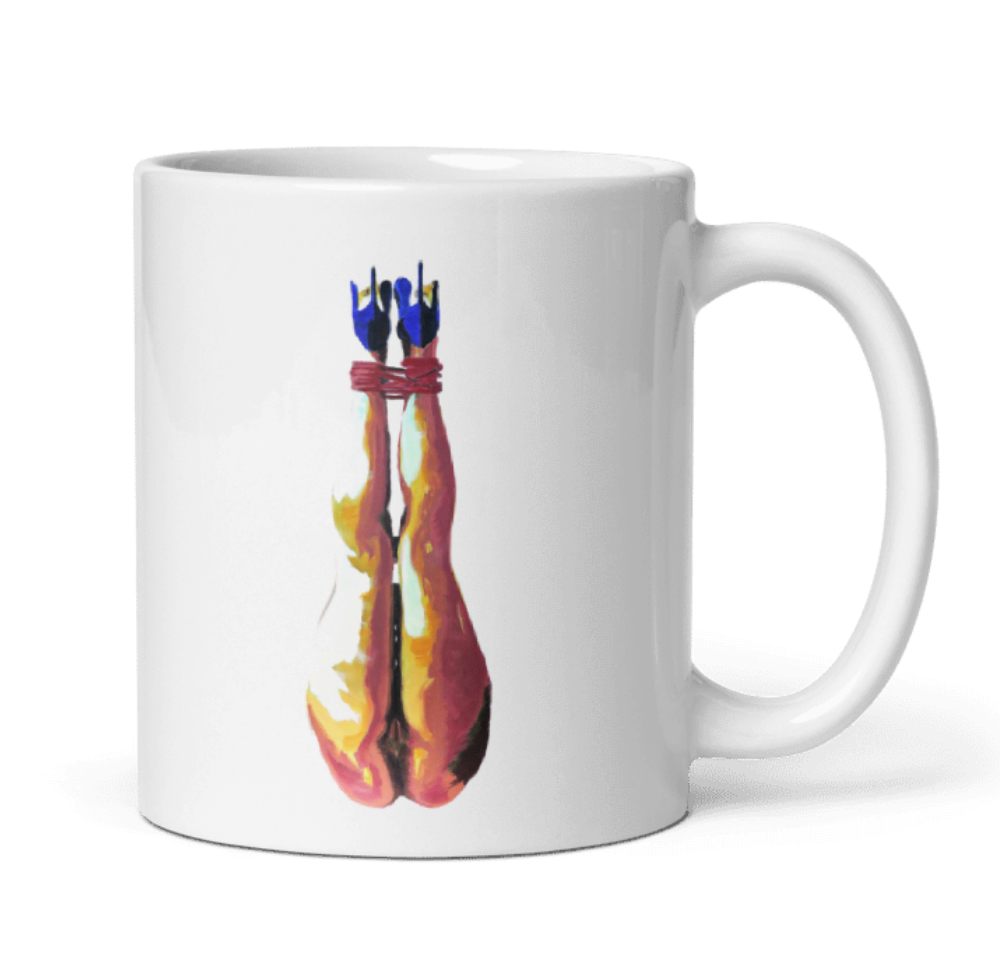 Blue Pump Mugs