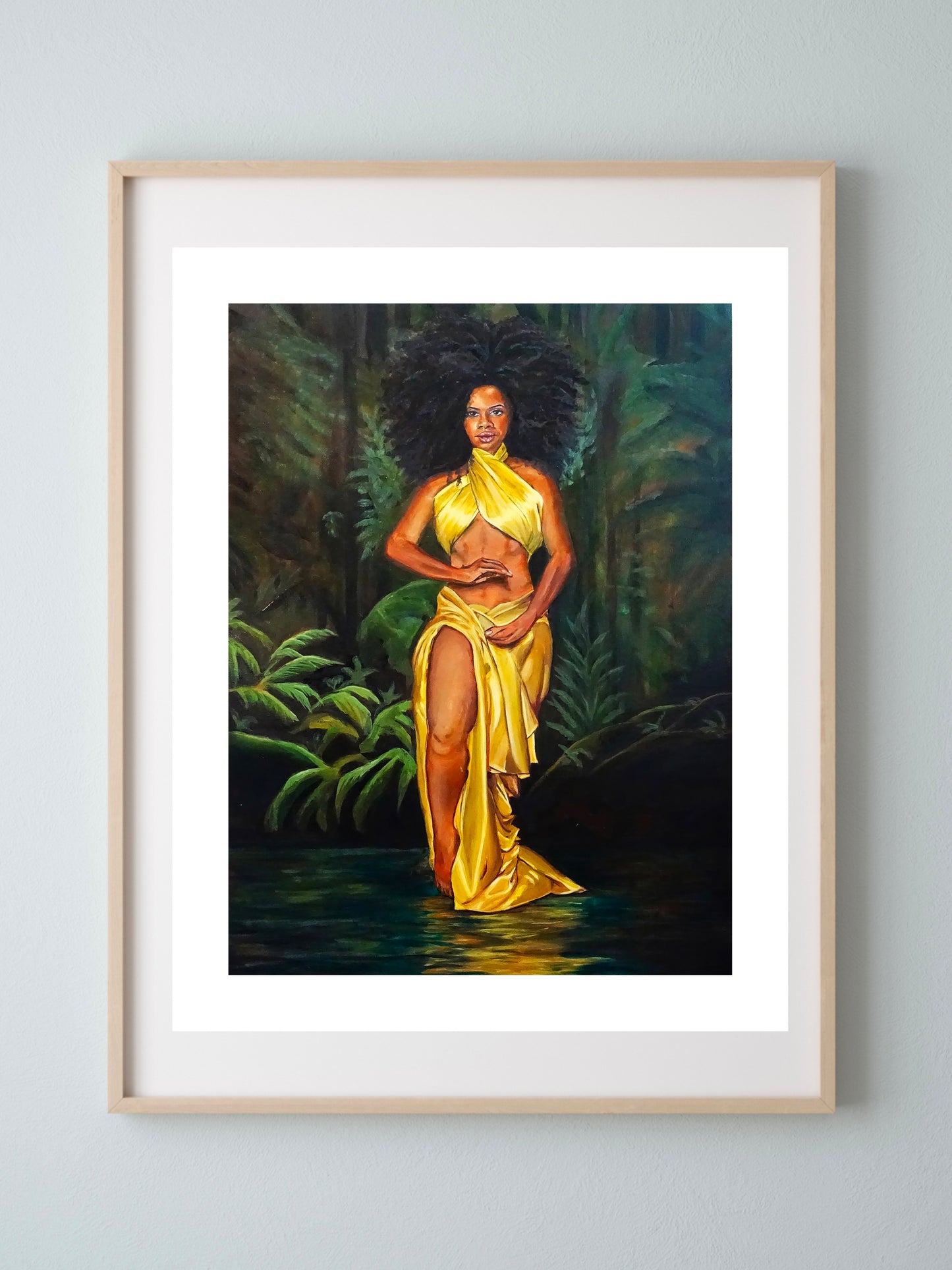 Oshun's Reflection Poster