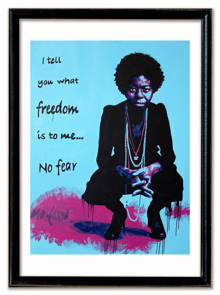 "No Fear" Prints