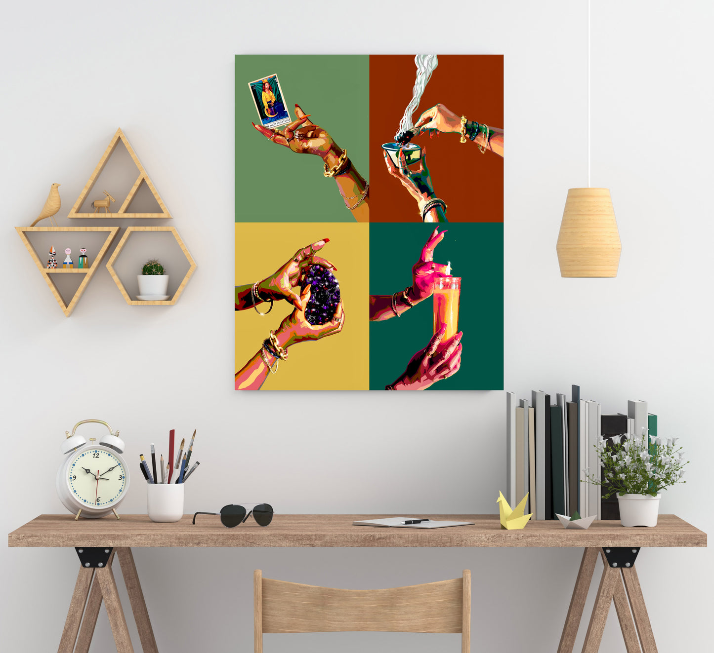 "The Alchemist Series" Limited Edition Collage Poster