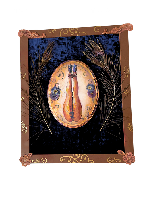 "Blu Pump" Heirloom Relic Sculpture