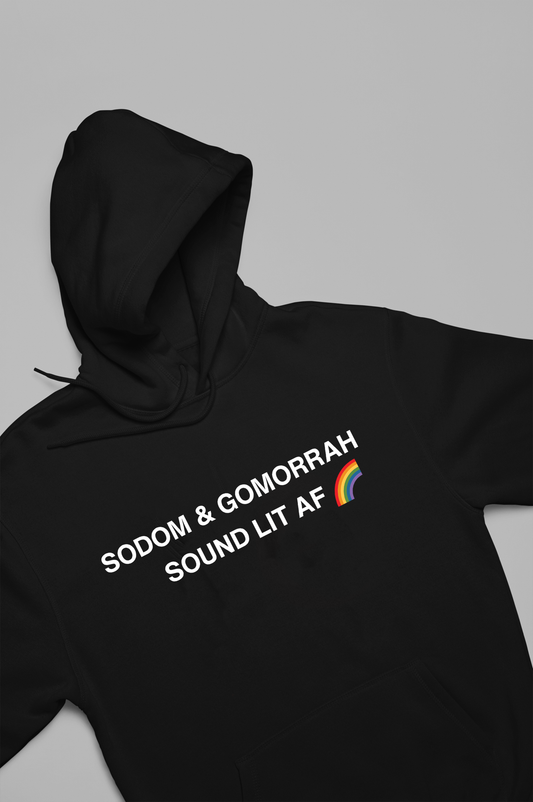 "Lit AF" Pride Hoodies