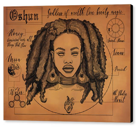 Oshun Canvas Print