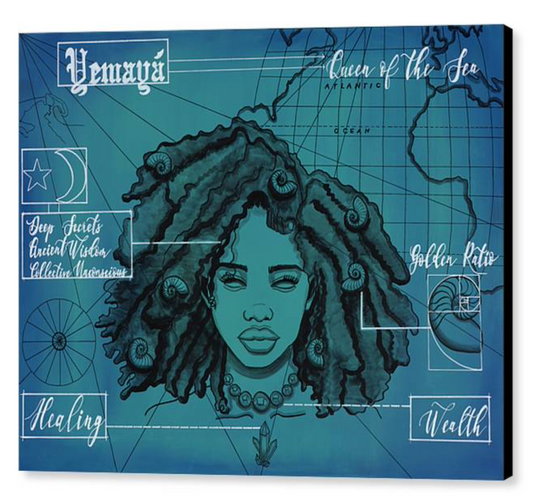 Yemaya Canvas Print